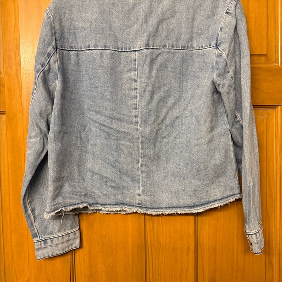 Kut from the Kloth Washed Blue Jean Jacket - Picture 2 of 5